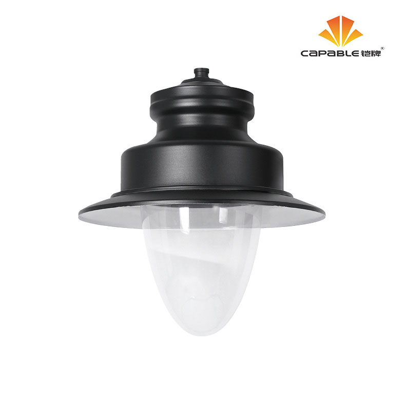 JHTY-9022 Outdoor LED Garden Post Light with UV Resistant PC Cover & Die-Cast Aluminum Housing